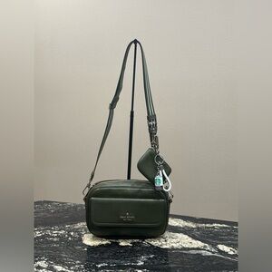 Kate Spade Olive Crossbody Bag with Pouch
